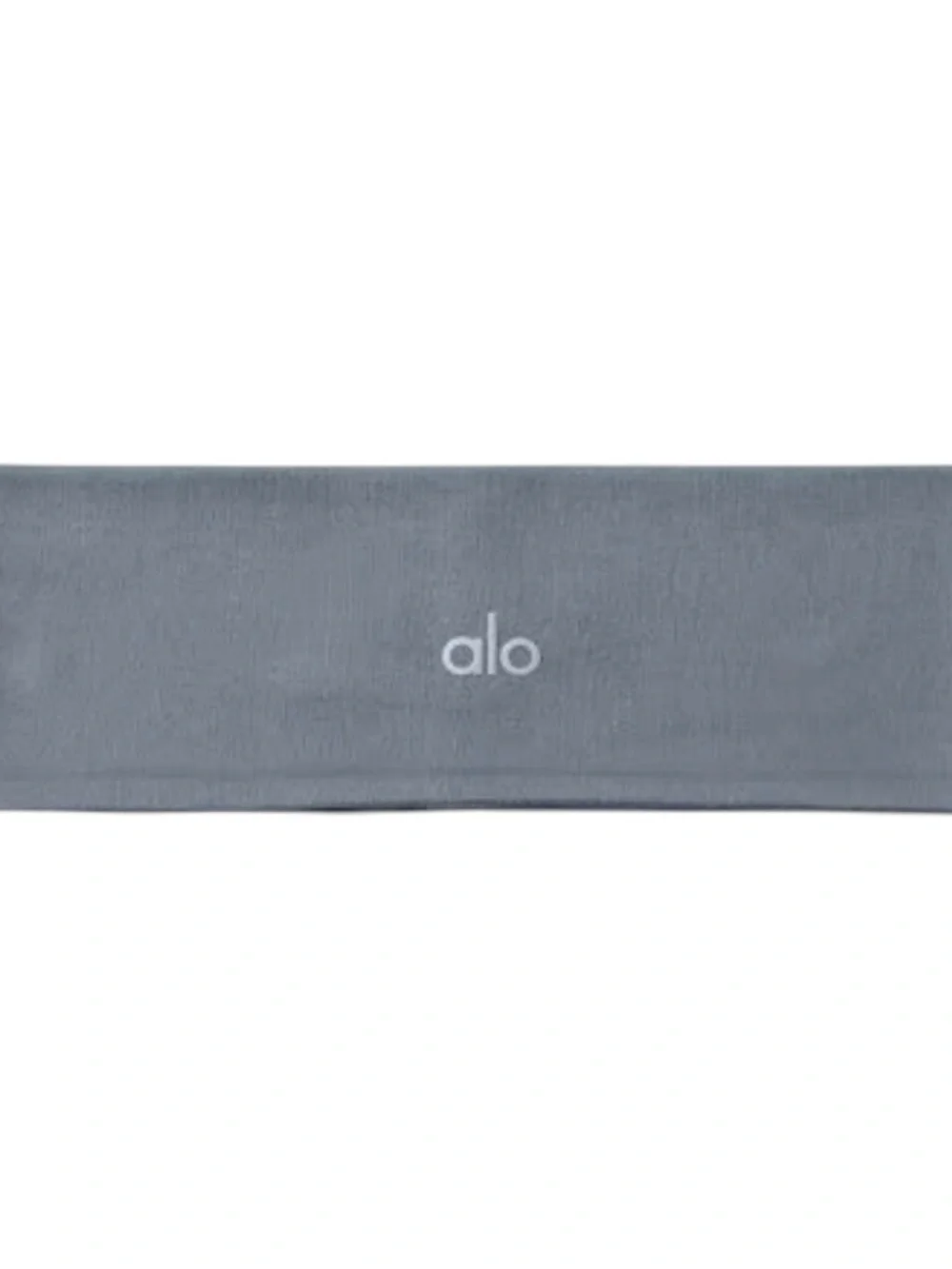 Alo Yoga Gray Headband Stretch Athletic Workout Hair Band One Size